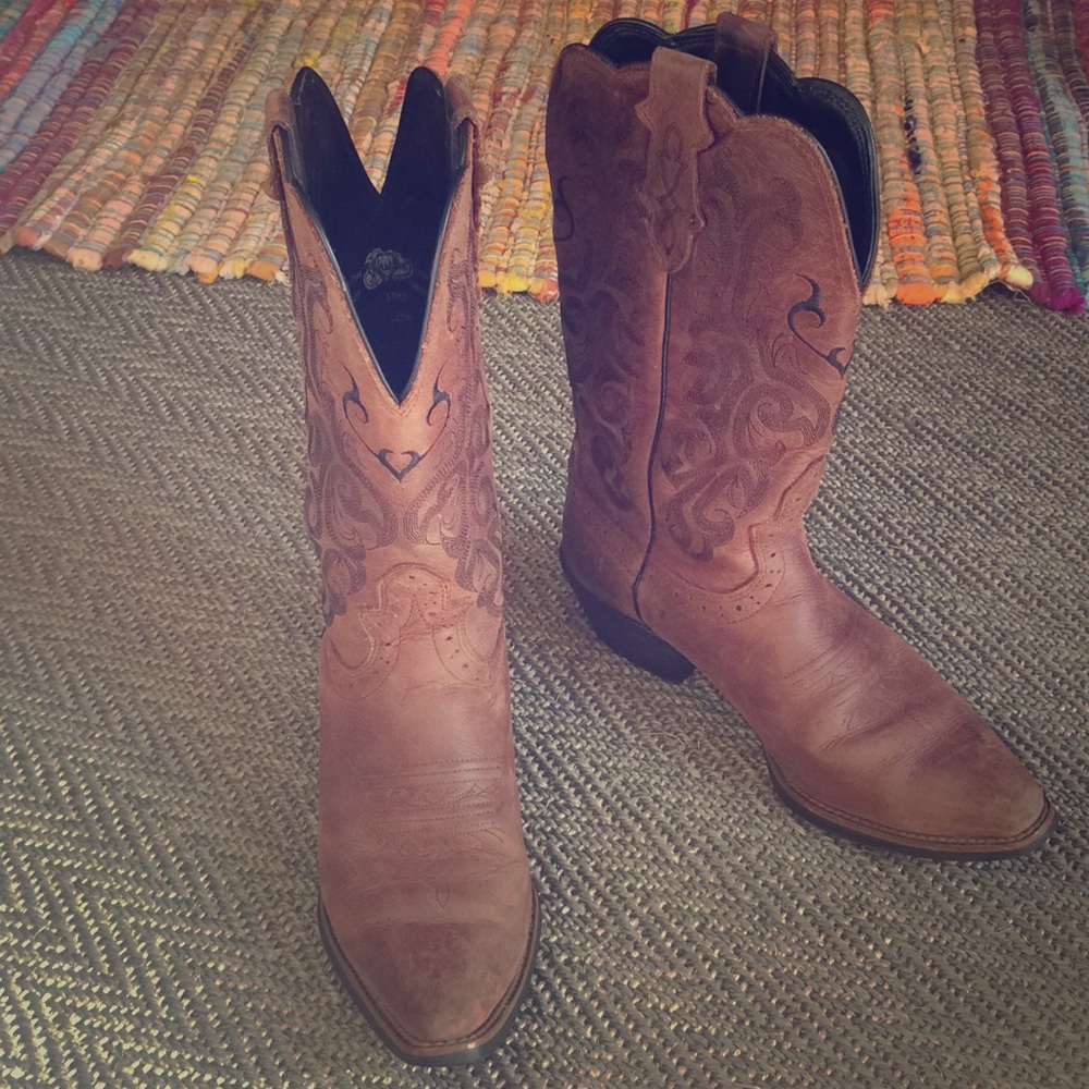 Justin cowgirl boots
